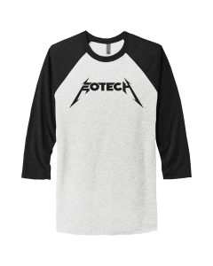 EOTECH Heavy Metal Logo 3/4 Sleeve Raglan