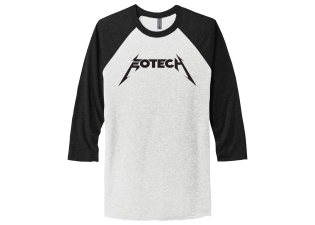 EOTECH Heavy Metal Logo 3/4 Sleeve Raglan
