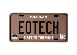 EOTECH Michigan License Plate