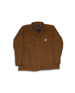 Carhartt Canvas Fleece-Lined Shirt Jacket