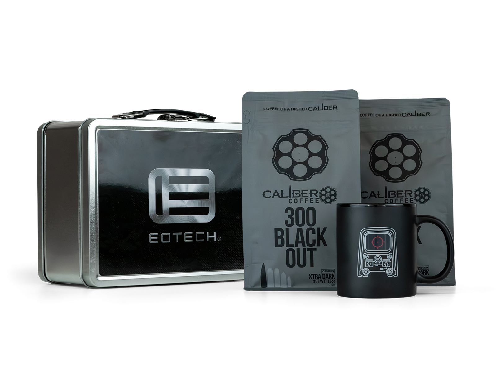 EOTECH Thermochromic Coffee Mug and Caliber Coffee Combo